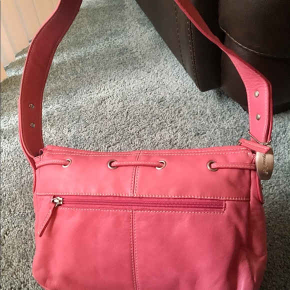 Tignanello Small Pink Leather Cuties Purse Ever - Picture 2 of 7